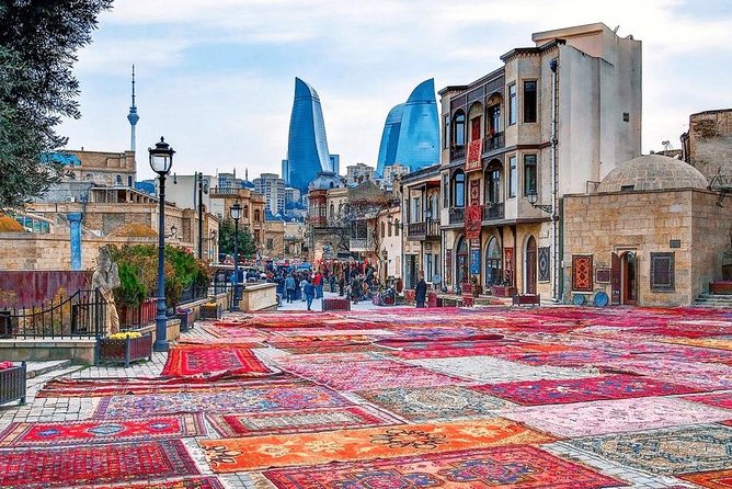4 Days Tour: Airport Pickup + Old City + Night Tour + Day Trip Baku + Gabala - Key points at a glance