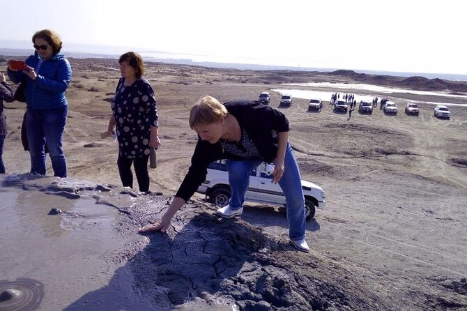 4x4 Jeep Tour - Secrets of Gobustan and Mud Volcanoes - The century-old resting place near Baku