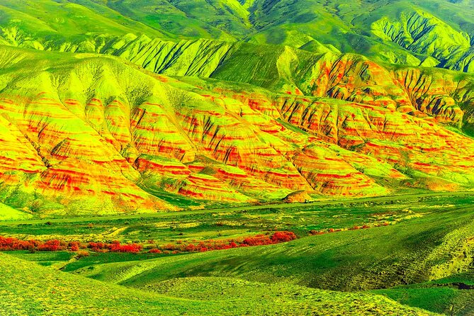 A Full Day Khinalug, Guba and Candy Mountains Private Your - Tea, snacks, and the Five Finger Mountain