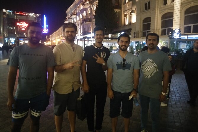 Baku by Night: Small-Group Walking Tour - Ending with beer, tea, or a view