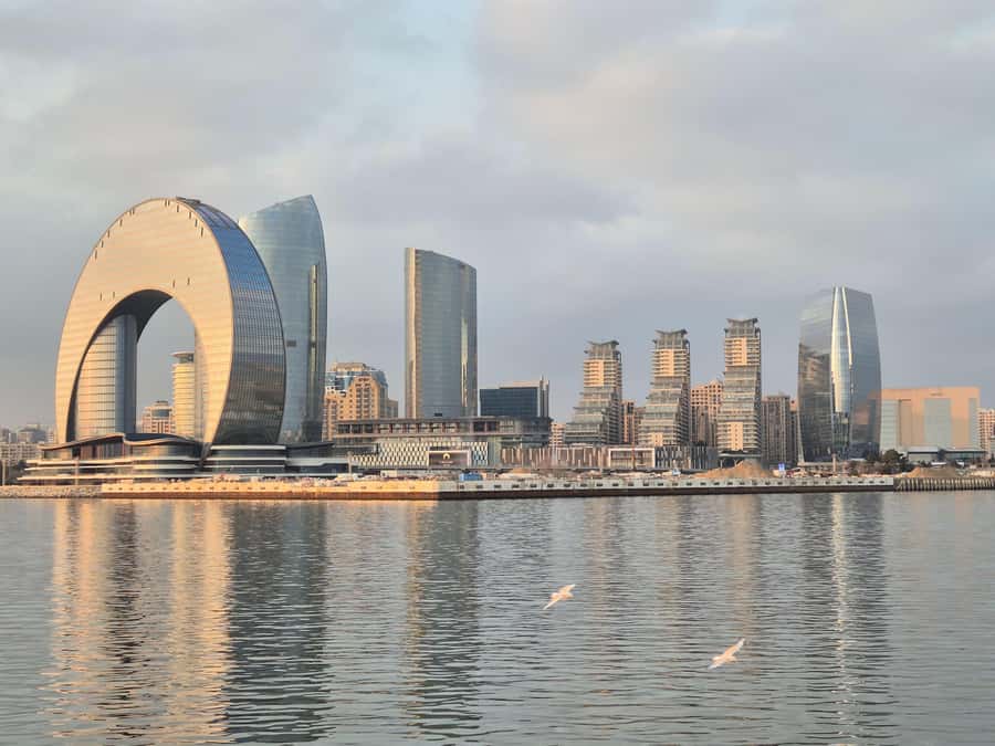Baku: Caspian Sea Boat Tour with City Skyline Views - The Atmosphere on Board