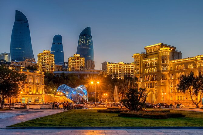 Baku City Sights Guided Night Walking Tour with Funicular - Key points to know before you go