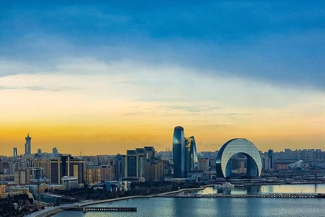 Baku City Sights Guided Night Walking Tour with Funicular - From Icherisheher Station to Philarmonia Garden