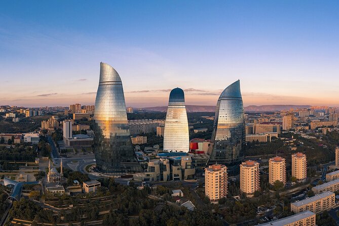 Baku City Tour - The Baku Eye on the Caspian Boulevard