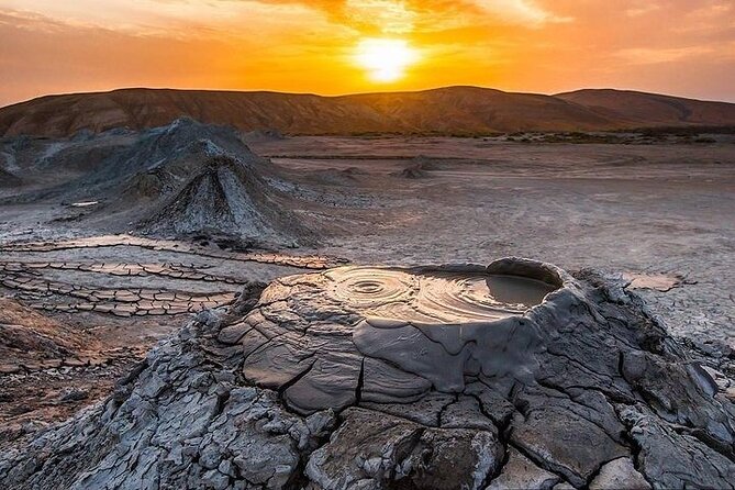 Baku Gobustan and Absheron guided tour + Free Airport Transfer - The muddy ride beyond Gobustan