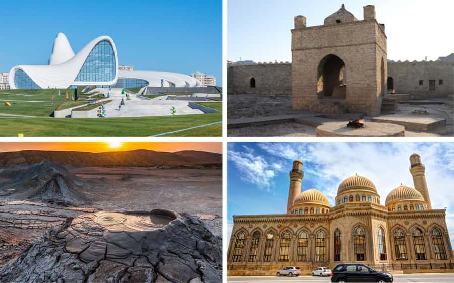 Baku: Gobustan, Mud Volcano, Fire Mount, Temple Lunch Entry - Gobustan’s rock carvings put human history under open skies