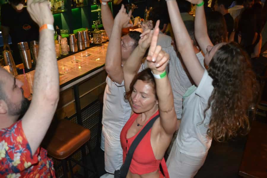 Baku: Guided Bar Crawl with Shots and Nightclub Entry - Four bars, one moving social circle
