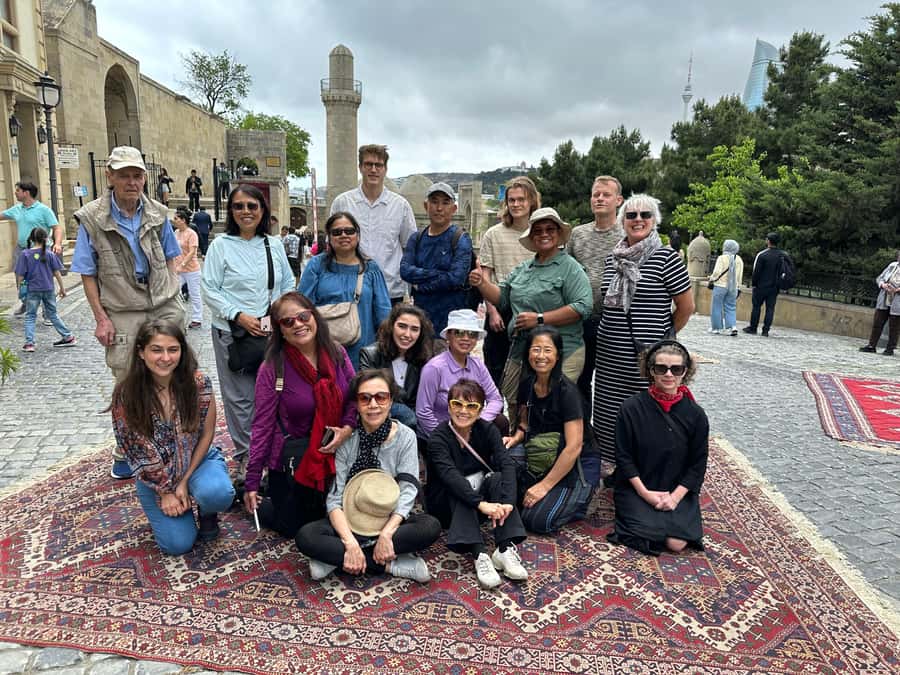 Baku: Historic and Modern Baku Tour ( Day & NIght Tour) - Starting behind the Bulgari shop