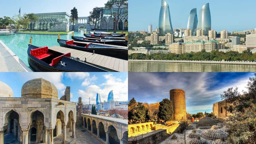 Baku Historical and modern tour in 2-3 hours+FREE Night tour - Key points at a glance
