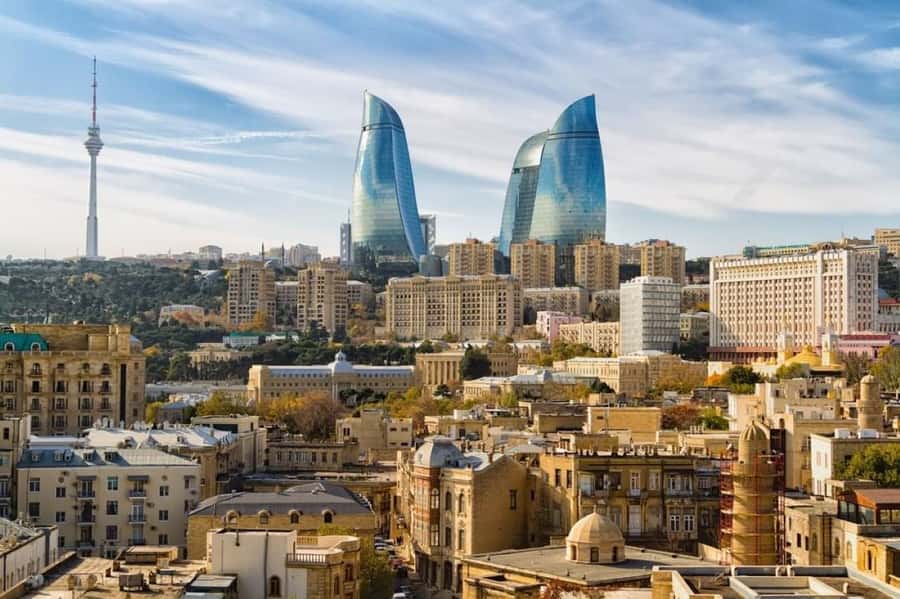 Baku Historical and modern tour in 2-3 hours+FREE Night tour - The Baku Funicular option