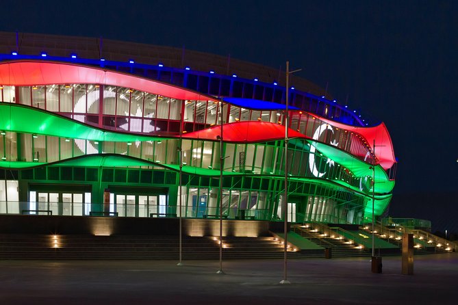 Baku Lights: the Night Tour illuminated by Baku lights - The Heydar Aliyev Center at night