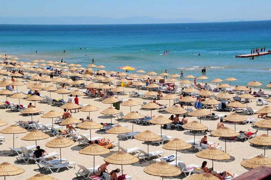 Baku Natural Beaches - Reaching the natural beaches