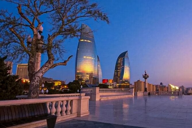 Baku Night City Tour Discover the Magic of Illuminated Landmarks - What the $32 price really covers