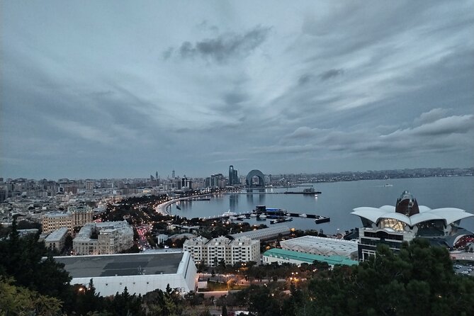 Baku Night Panoramic tour - The Crystal Hall, Flag Square, and Baku Eye
