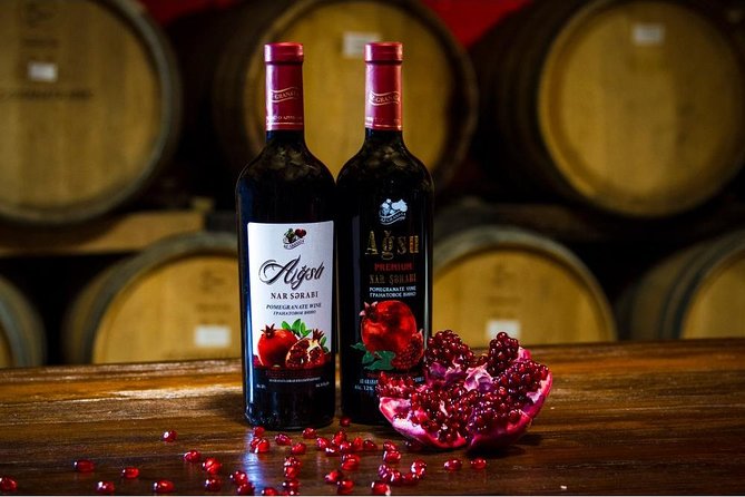 Baku Wine Crawl for Small Groups - Trying reds, whites, and pomegranate wine