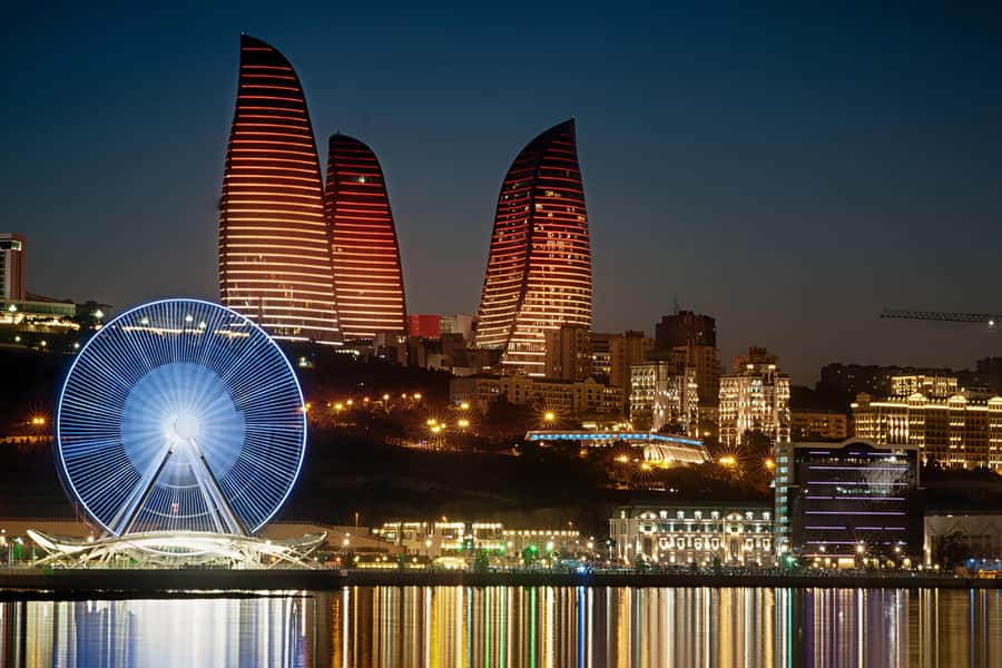 City Highlights Bike Tour - Take the coffee break beside the Caspian Sea