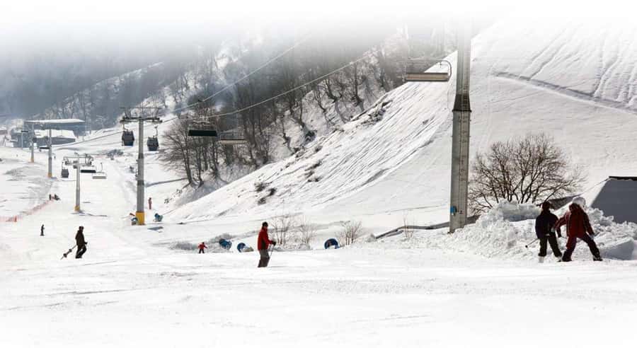 From Baku: Gabala Cable Car, Nohur Lake & Juma Mosque Trip - Tufandag Cable Car and the best views of the day
