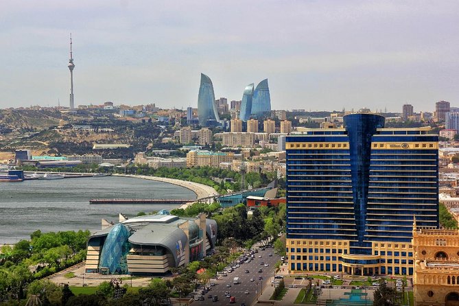 Full-Day Baku City Tour - Highland Park and the view across Baku Bay