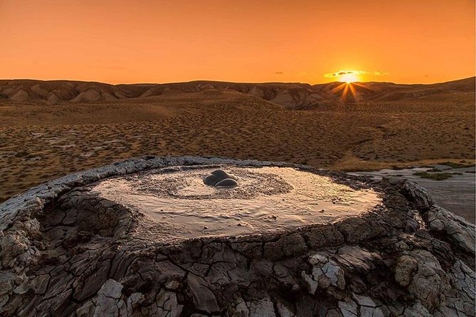 Gobustan+Absheron Day Trip - Yanar Dag’s steady natural flame