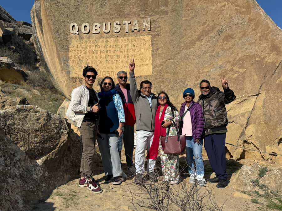 Gobustan & Mud, Fire Temple, Burning Mountain, H.A. Center - Bibiheybat Mosque offers a quick opening look