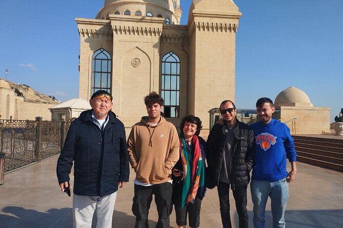 Gobustan-Mud Volcan-Fire Temple and Mountain Tour/Entrance inc - The Heydar Aliyev Center brings the day into modern Baku