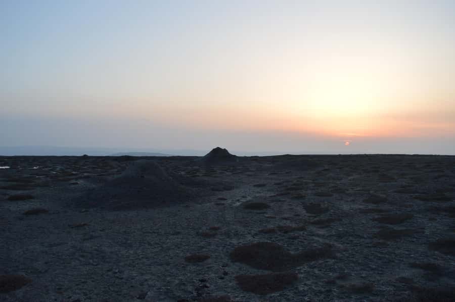 Gobustan, Mud Volcano, Burning Land and Fire Temple Tour - Yanar Dag, the Burning Mountain