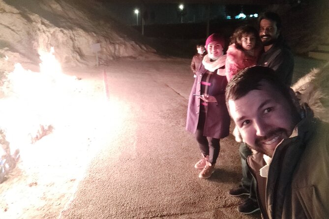 Gobustan, Mud Volcano, Burning Mountain and Fire Temple Tour - The first oil well and Baku’s industrial past