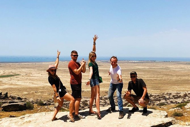 Gobustan,Mud Volcanoes & Absheron Peninsula full day tour - Yanar Dag and the fire beneath the hill