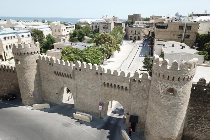 Guided Old City Tour on Baku's Timeless Charm - The Maiden Tower, Baku’s unmistakable symbol