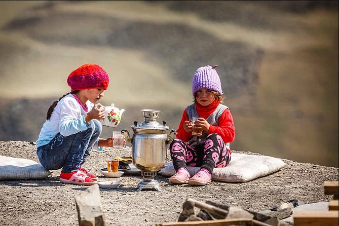 Khinalug tour and more... ( All inclusive ) - Candy Cane Mountain and the striped Sarafat Range