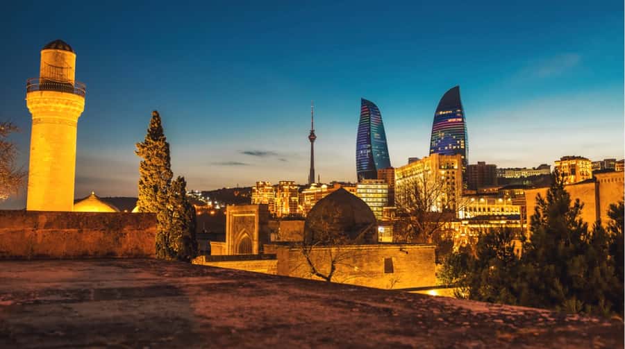 Old and Modern Baku City Tour - Highland Park gives you Baku in one glance