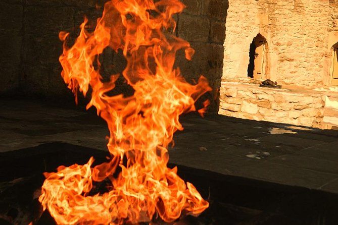 Private Absheron Peninsula Atesgah Temple & Fire Mountain - Entering Ateshgah, Baku’s fire temple